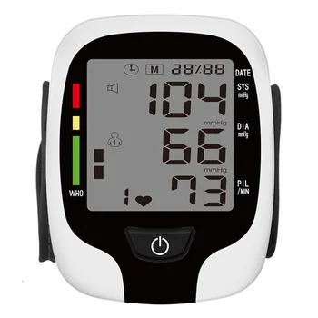 

ShuKang Portable Wrist Cuff Tonometer Automatic Digital Sphygmomanometer Blood Presure BP Monitor Heart Rate Pulse Meter 2020