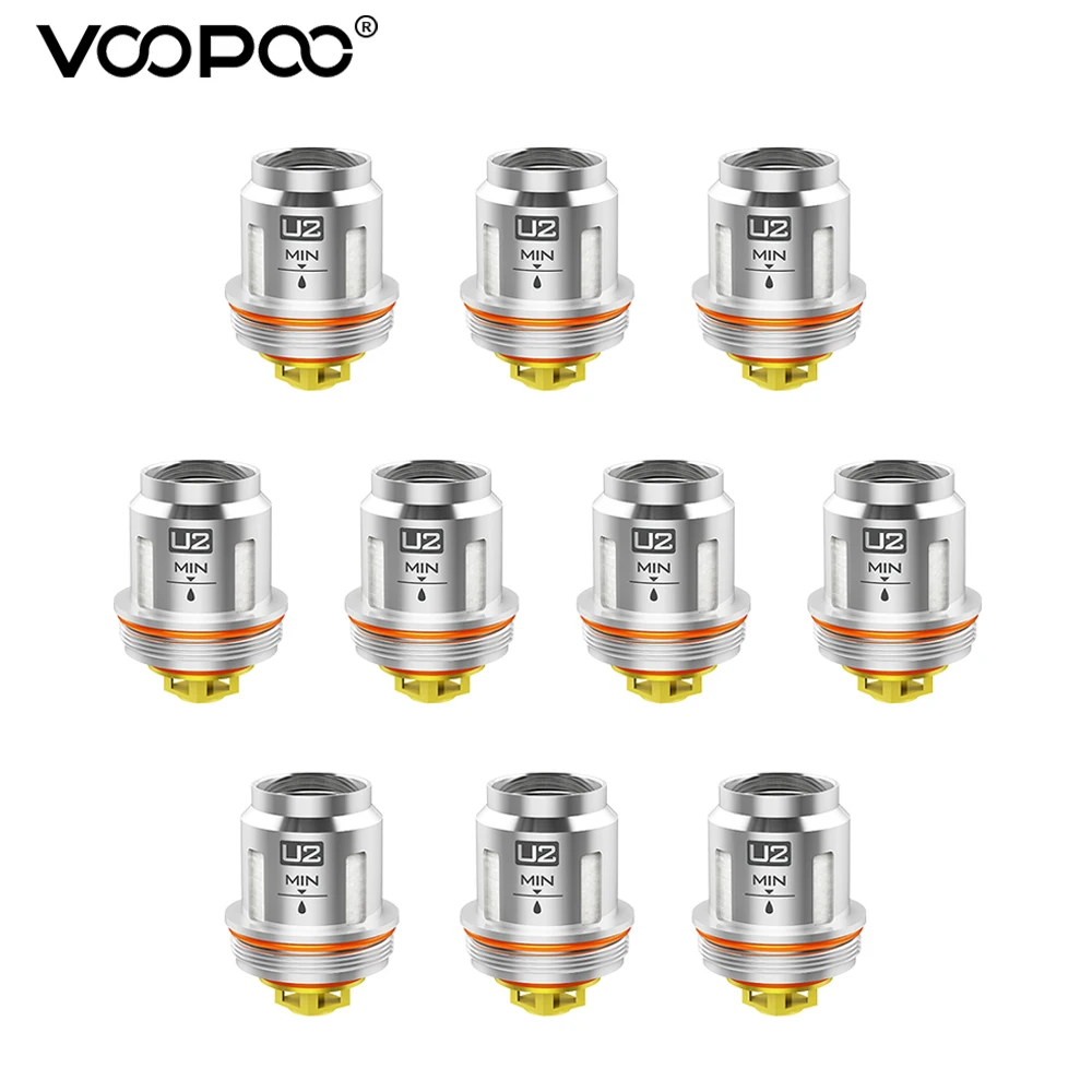 VOOPOO Uforce U2 Dual Coils DL 0.4ohm Resistance 40-80W for Drag 2 Mini Caliber T1 T2 | Электроника