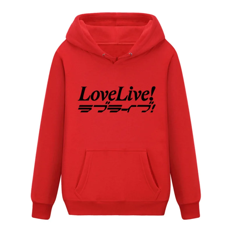 Высокий Q LoveLive! Фосфоресцирующие худи с длинными рукавами; повседневные толстовки; популярное пальто; пуловер с капюшоном; топы - Цвет: 08