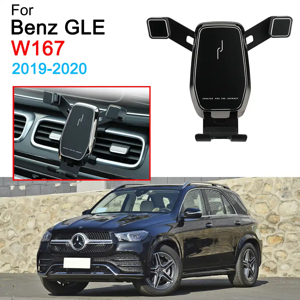 Schwerkraft Auto Handy Halterung Air Vent Halterung Unterstutzung Telefon Halter Fur Benz Gle W167 Zubehor 2019 2020 Gps Stand Aliexpress