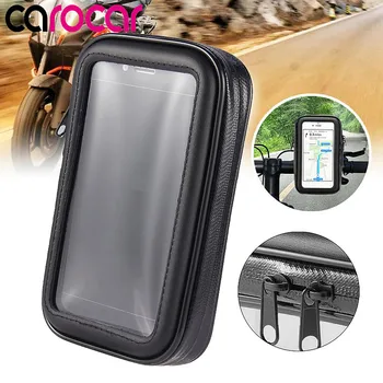 

Carocar Motorcycle Bike Bicycle Waterproof Phone GPS Case Bag Handlebar Mount Holder for iPhone Xs Xr X 8 7 Samsung S9 S8 S7 Sco