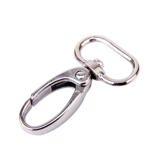 15x Swivel Trigger Snap Hooks Key Ring Chain Dog Leashe Bag Craft silver color