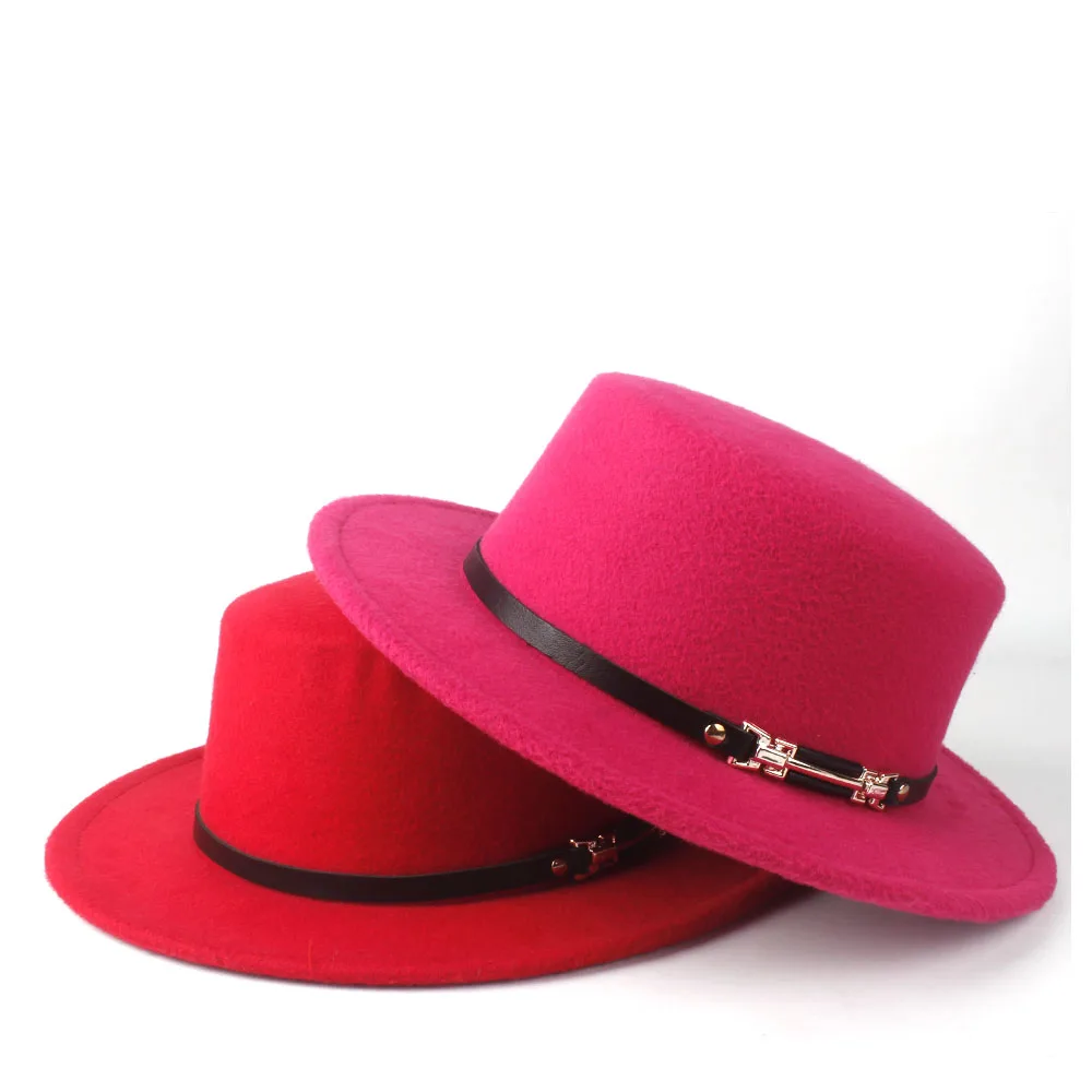 2019 Fashion Pria Wanita Datar Topi 