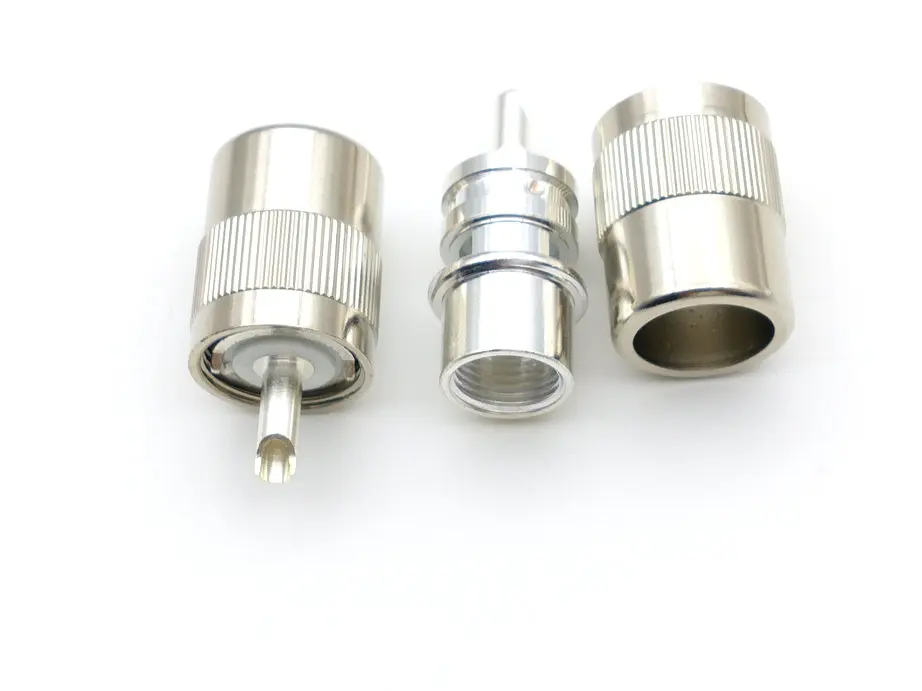 UHF Male PL259 Plug Solder for RG8 RG213 LMR400 Cable Connector adapter New | Обустройство дома