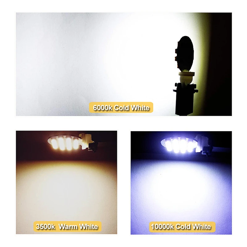 1000x T10 неполярный светодиодный 194 W5W 24 светодиодный 501 1210 SMD авто отложным воротником сбоку номерной знак светильник лампа габаритного огня DC12V