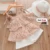 Bear Leader Girls Clothing Sets 2021 Летняя Детская Одежда Цветочный Шифон Холтер+Вышитые Шорты Соломенная Детская Одежда