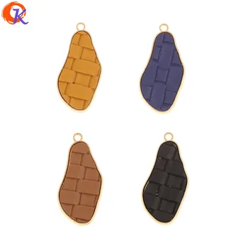 

Cordial Design 50Pcs 17*33MM Jewelry Accessories/Hand Made/Leather Effect/Irregular Shape/DIY Making/Charms/Earring Findings