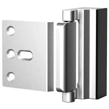 

Security Lock, [2 Pack] Home Security Door Lock with 8 Screws, Childproof Door Reinforcement Lock, Withstand 1000 Lbs