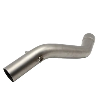 

Motorcycle Exhaust Middle Pipe Link Tube for Kawasaki ZX10R ZX-10R