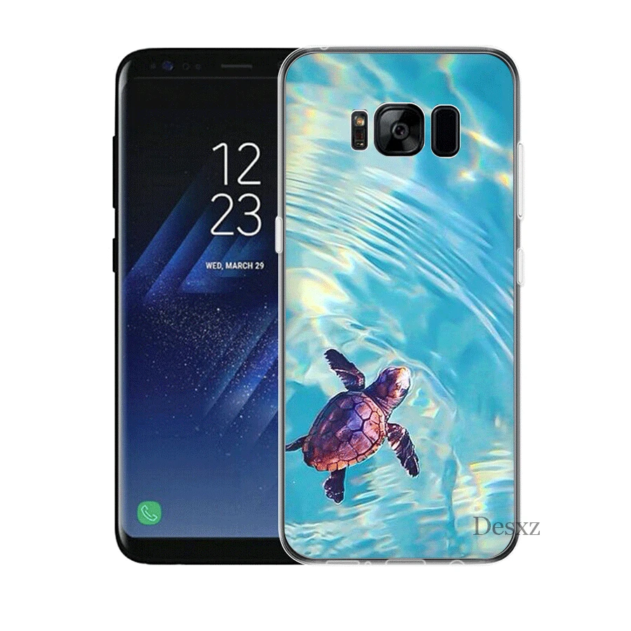 Мобильный чехол для телефона для samsung A3 A5 A6 A7 A8 A9 A10 A20 A30 A40 A50 A60 A70 твердый переплет морская черепаха цвета морской волны - Цвет: H7