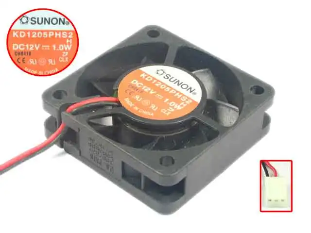 

Вентилятор охлаждения сервера SUNON KD1205PHS2 H DC 12 В 1,0 Вт 50x50x15 мм