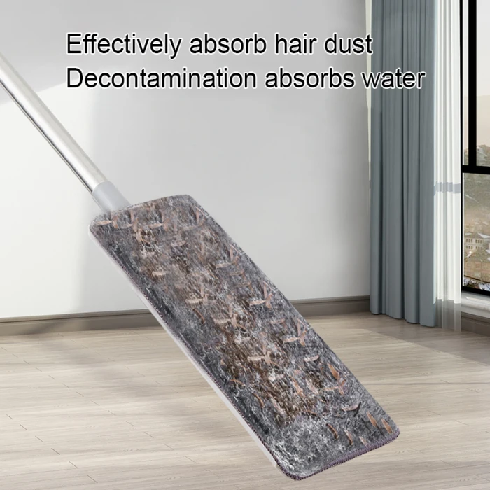 Flat Mop Bucket Set 360 Degree Rotation Cleaning Lazy Tool Avoid Hand Washing for Home THIN889