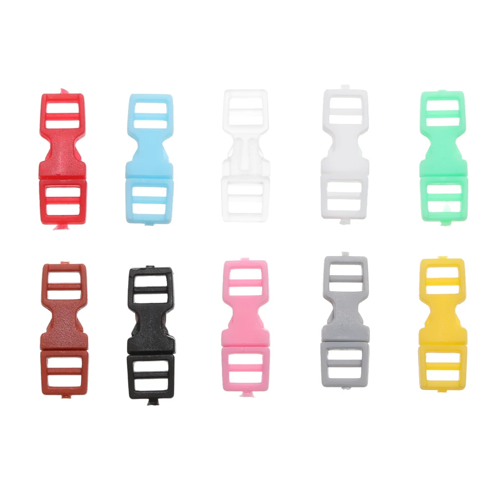 Plastic Mini Buckles for DIY Doll Bags and Handmade Accessories