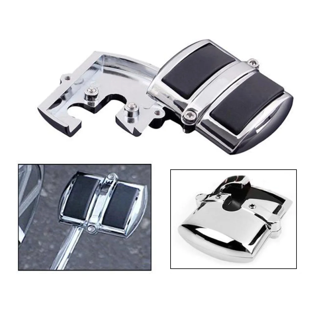 CNC Motorcycle Brake Pedal Pad Chrome for Suzuki GSXR1000 GSXR 1000 2007 2008