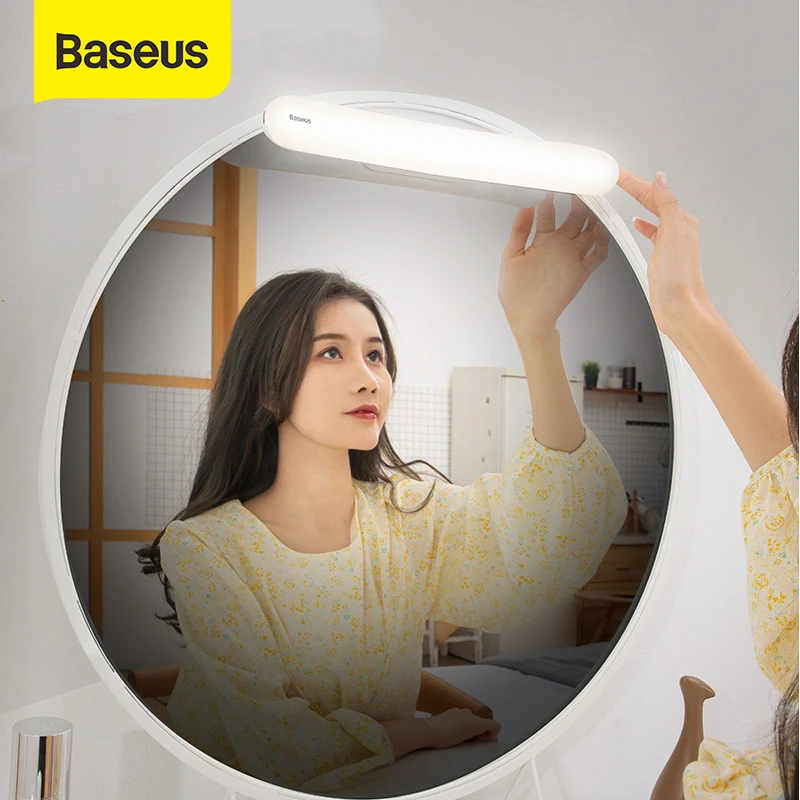 Baseus LED Vanity Mirror Lights Makeup Vanity Light LED Wall Lamp Dressing Reading Table Mirror Lamp