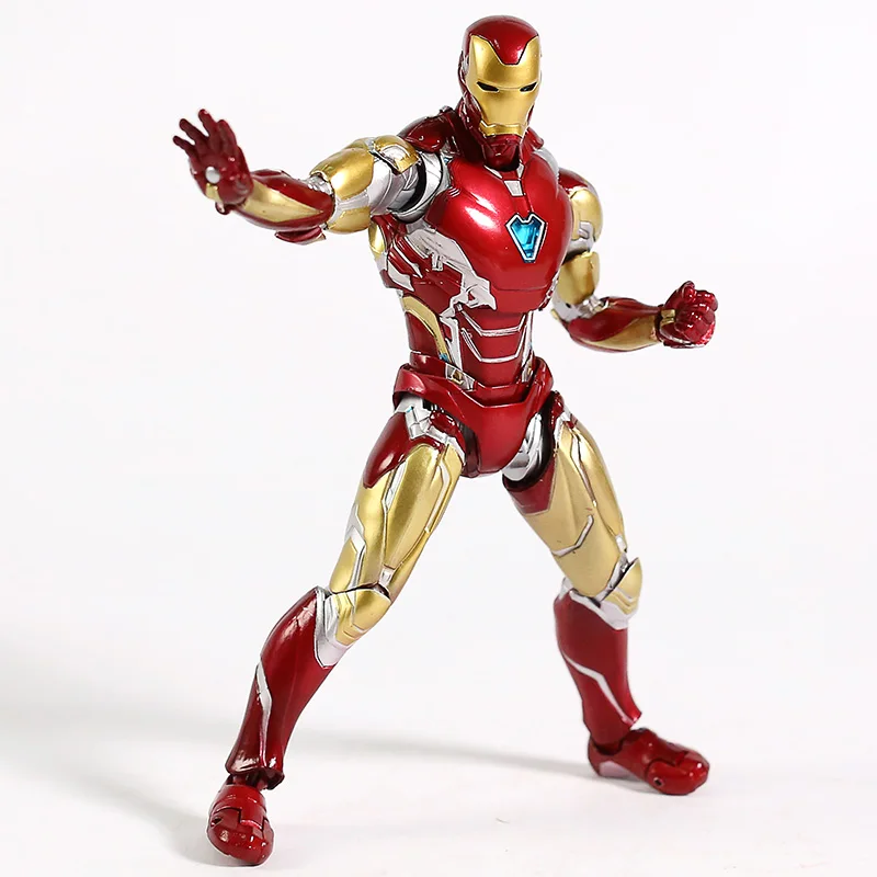 Marvel Мстители эндгейм Железный человек Марка LXXXV MK85 ПВХ фигурка Коллекционная модель игрушки