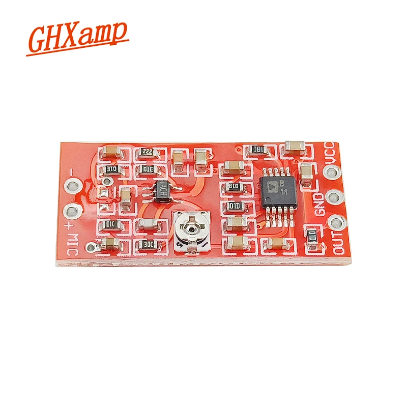 Placa de Amplificação de Microfone Ghxamp Max4466 Módulo de Captação com Sistema Ssm2167 Amplificador de Compressão de Voz Peça