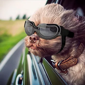 

Best Selling Pet Glasses 2 Color Foldable Small Medium Large Dog UV Protection Sunglasses Dog Cat Accessories Pet Supplies