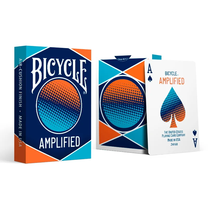 

Bicycle Amplified Playing Cards Poker Size USPCC DeckMagic Card Games Magic Props Magic Tricks for Magician