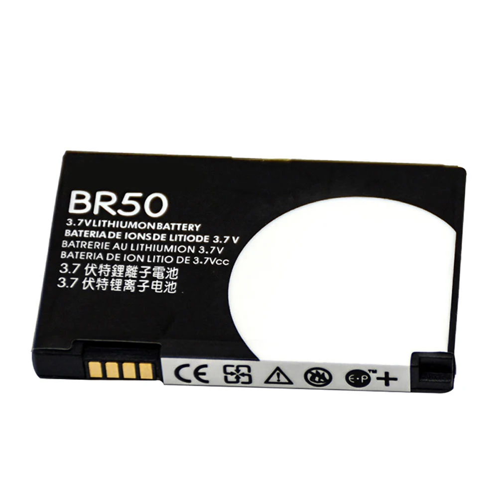 

100% New Battery BR50 For Motorola Razr V3 V3c V3E V3i V3m V3r V3t V3Z Pebl U6 Prolife 300 500 Top Quality Mobile Phone Akku