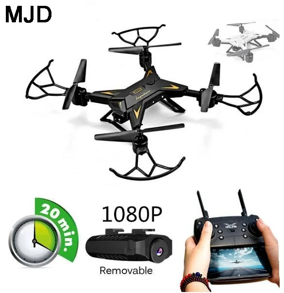 Оригинальный Модернизированный MJDTOYS JD601S RC селфи Дрон вертолет Квадрокоптер с HD