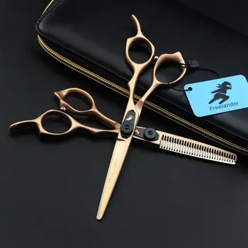 

Freelander Sharp Blade Hair Scissors 6 INCH Professional Barbershop Scissors Hairdressing Shears Salon Cutting Scissor Set Makas