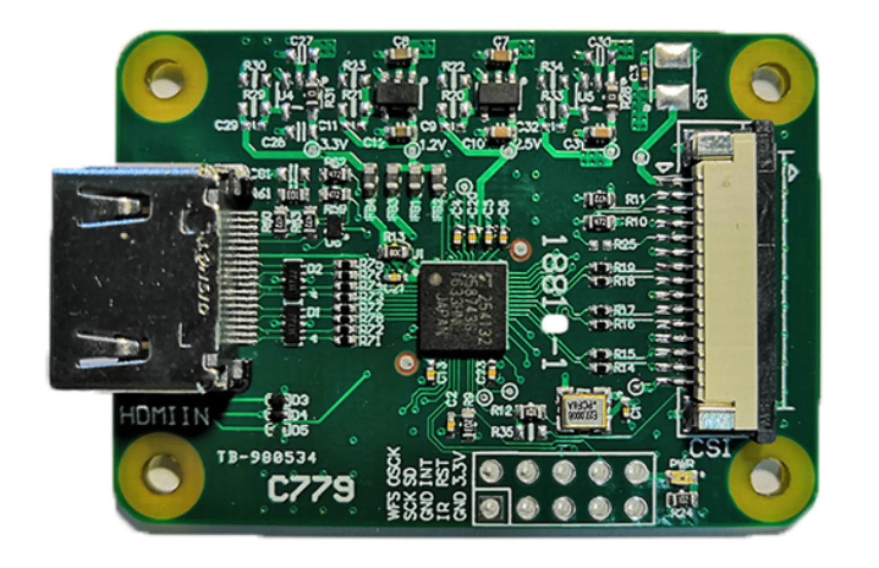 Standard HDMI-Compatible To CSI-2 Adapter Board Input Up 1080p25fp For Rasperry Pi 4B 3B 3B+ Zero W | Электроника