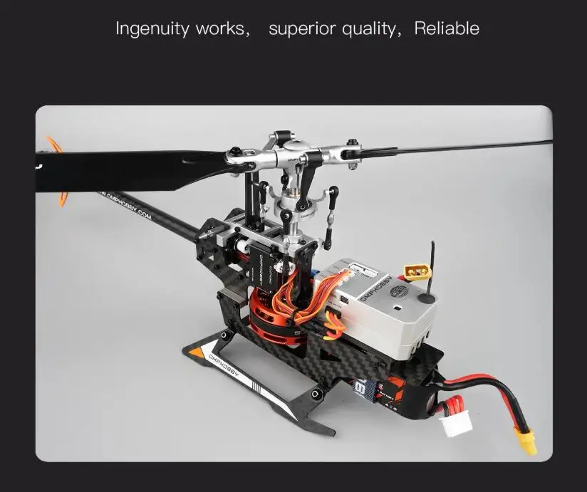Sunnysky OMPHOBBY M2 двойной бесщеточный двигатель прямой привод 3D вертолет-BNF