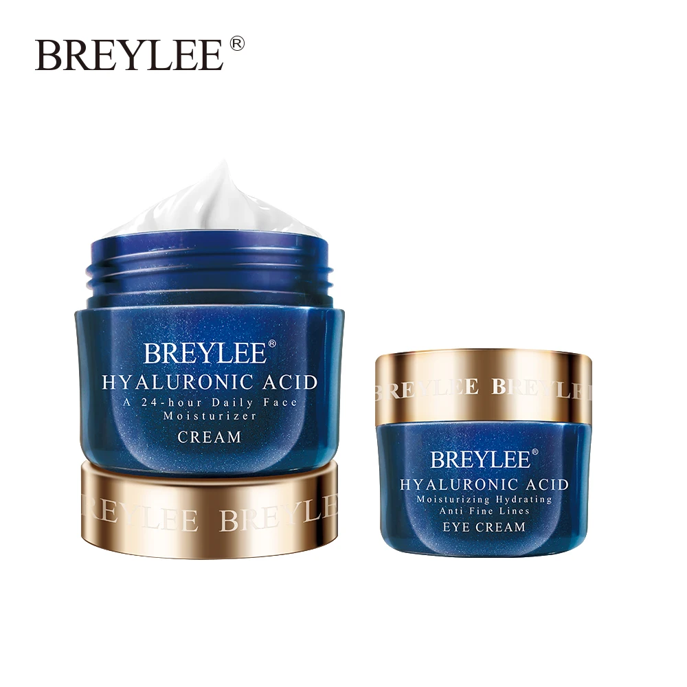 Moisturizing Set BREYLEE Vitamina C отбеливающий крем для ухода за кожей Retinol крем для лица сывороточная Гиалуроновая кислота антивозрастной крем уход за лицом - Цвет: Moisturizing Set