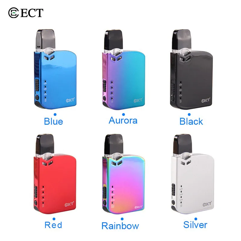 

ECT Robin Vape Pod System Kit 650mAh VV Preheat Battery for E Electronic Cigarette E-Liquid Jul CBD Oil Cartridge JC01 Vapor Kit