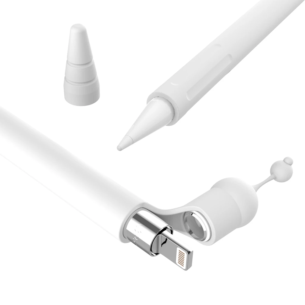 Силиконовый чехол с магнитным рукавом для Apple Pencil 1-го поколения | Компьютеры и