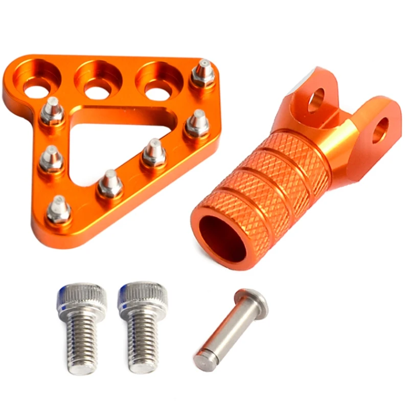 Rear Brake Shifter Lever Pedal Step Plate Shift Tips for Ktm Exc Excf Xc Xcf Xcw Xcfw Sx Sxf Mx 125 250 350 530 Smc 690 950 990 |