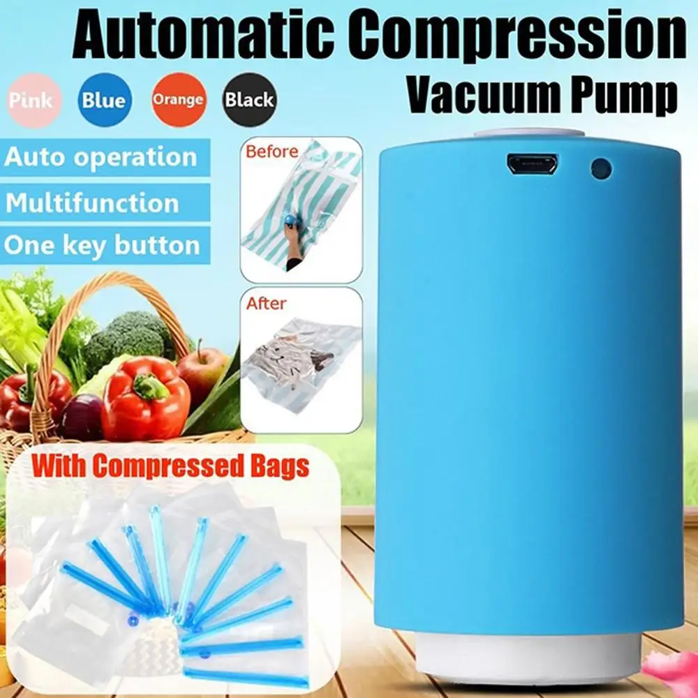 Portable Sealing Machine Household Vacuum Sealer Food Preservation Packaging Machine Plastic Bag Laminating Machine