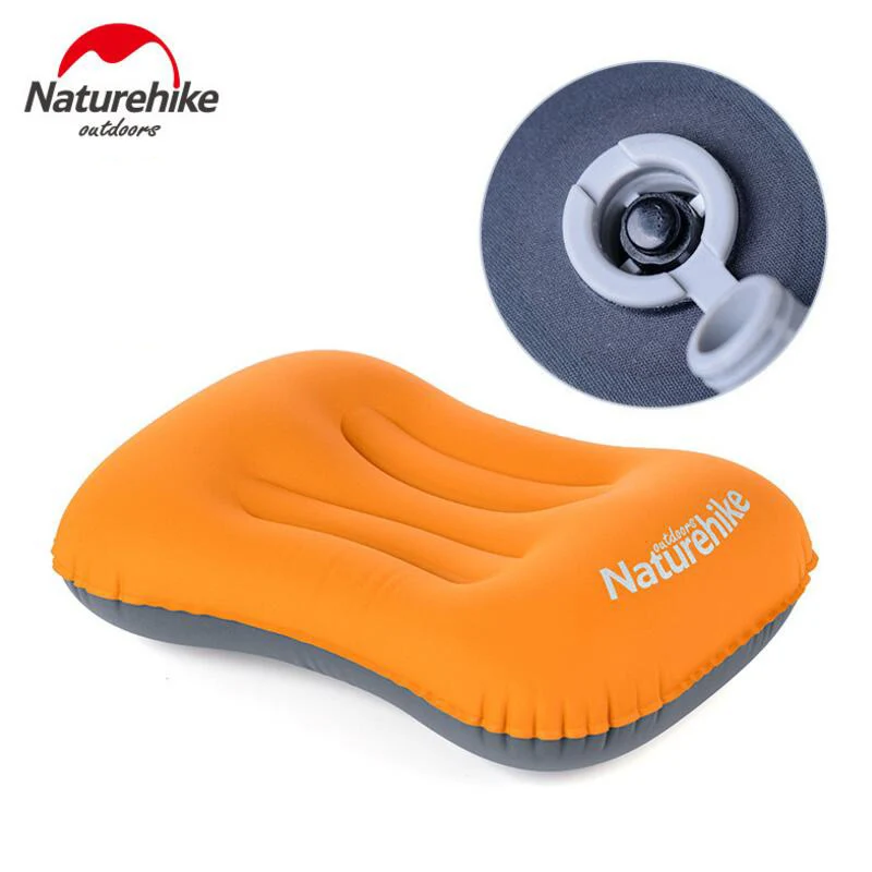 Naturehike надувная подушка для путешествий подушка для кемпинга коврик - Цвет: Orange