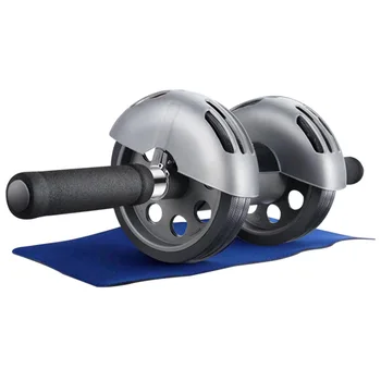 

Abdominal Wheel Double-wheeled Muscle Training Wheel Home Fitness Sports Equipment Burn Fat Exercises for Men Women