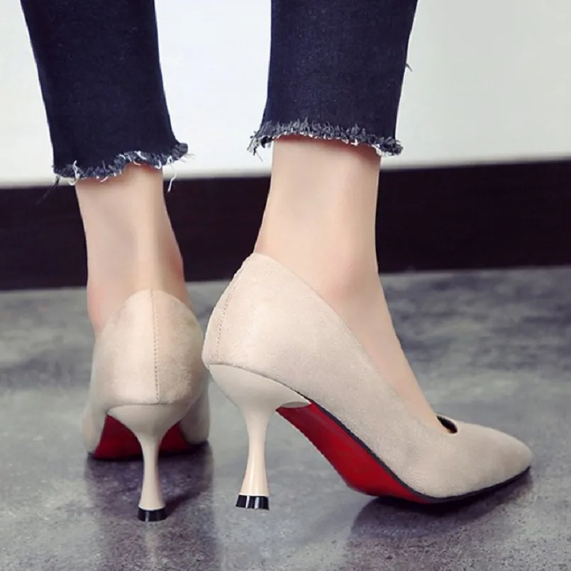 Cresfimix tacones altos/женские зеленые удобные летние туфли на высоком каблуке Милые