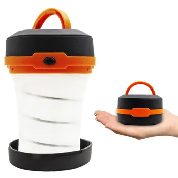 

Outdoor Mini Camping LED night Light Flashlight Multifunctional Folding Telescopic Lamp Tent Emergency Portable Lighting