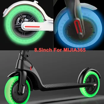 

8.5inch Fluorescent Tire For Xiaomi Mijia M365 Electric Scooter Wheel's Part Shock-absorbing Explosion-Proof Solid Tire