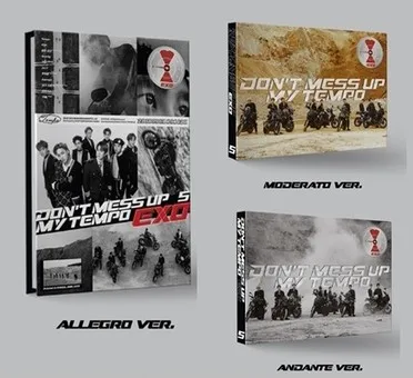 

[MYKPOP]~100% OFFICIAL ORIGINAL~ EXO DON'T MESS UP MY TEMPO Album CD Set KPOP Fans Collection- SA19081306