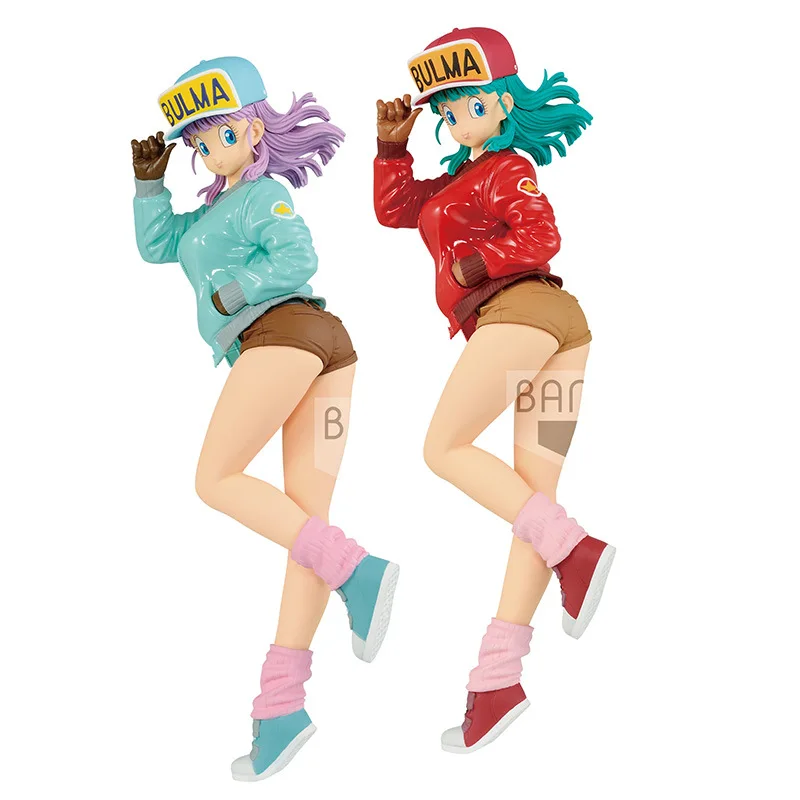 

Anime Dragon Ball Bulma Casual Ver. Pvc Model Figures Toy