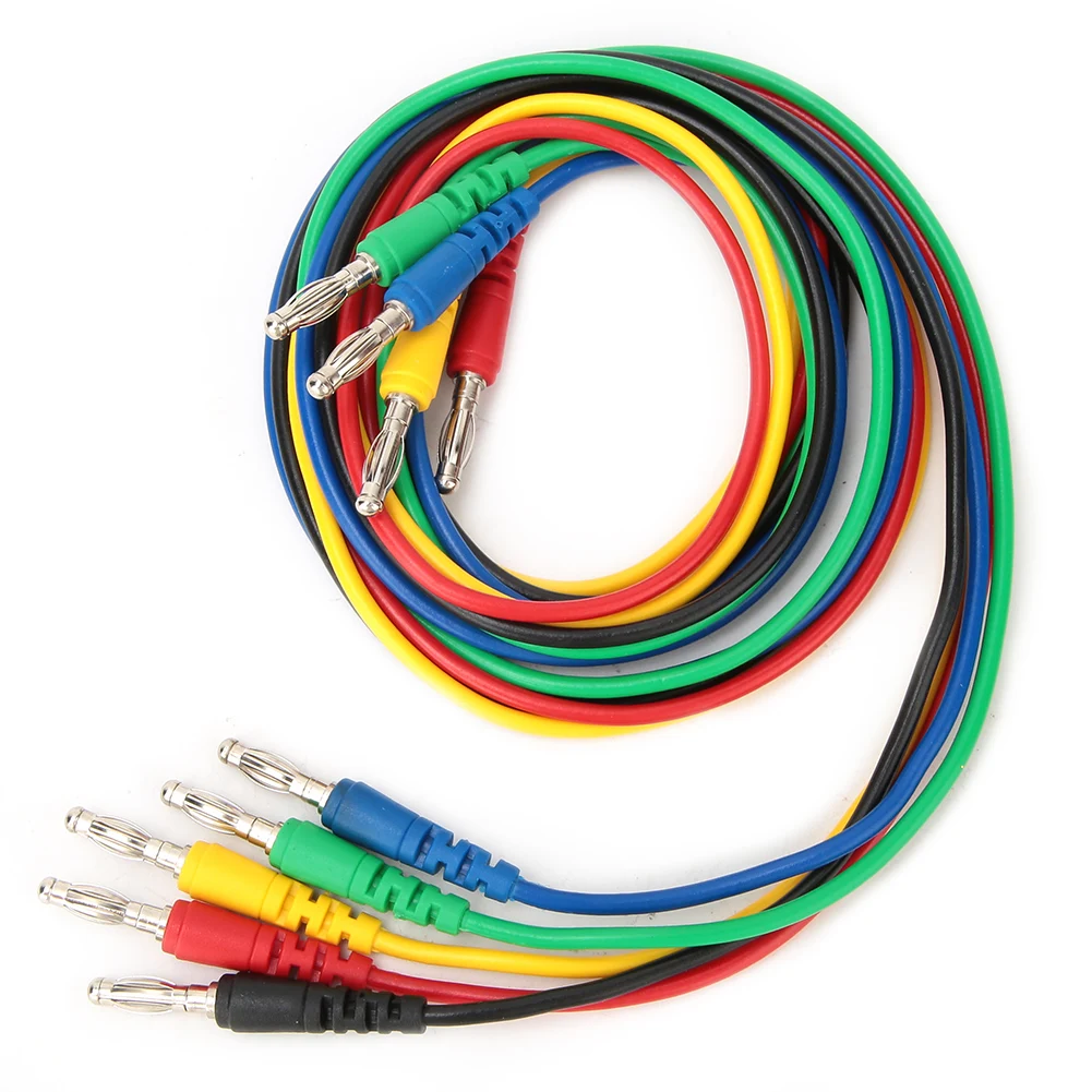 

Multi-Purpose Test Lead Kit P1043 4mm Banana Plug Test Line Injection Molded Male To Male Multimeter Wire Cable