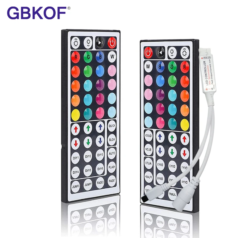 44/24 ключ RGB светодиодный ИК пульт дистанционного управления Управление Для 3528 5050