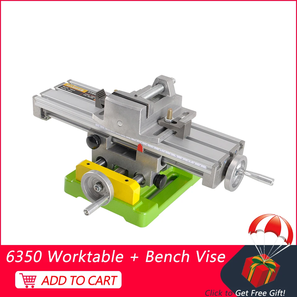 Cnc Fixture 6350 Bench Drill Working Table Multifunctional X Y