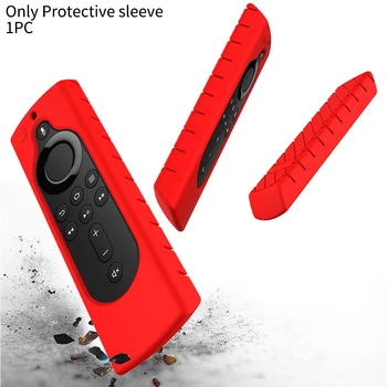 

Soft Impact Resistant Home Washable Remote Case Reusable Dust Proof Accessories Protect Silicone Cover For Fire TV Stick 4K