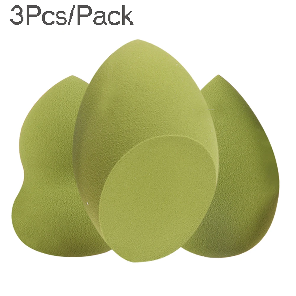 

1/3Pcs Fashion Waterdrop Makeup Sponge Face Foundation Powder Cream Blending Sponges beauty Cosmetic Tools Women's Beauty
