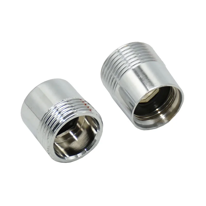 Silver Female 1/2 to 3/4 Male brass connector Lengthen Shower head