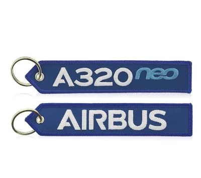 Логотип Airbus A330 neo A350 A380 BELUGAXL вышивальная дорожная длинная багажная сумка бирка подарок для летного экипаж, пилот любитель авиации - Цвет: A320 neo