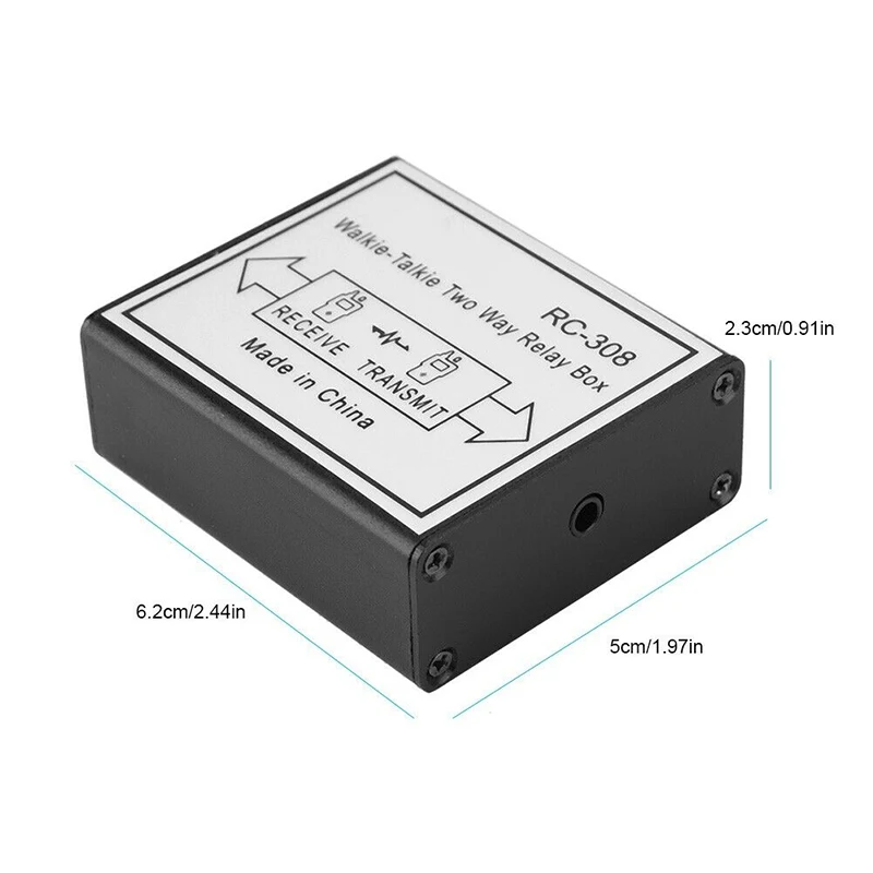 K-head/M-head RC-308 двухстороннее портативное радио реле портативный приёмопередатчик-ретранслятор Коробка TK для Baofeng KENWOD TYT аксессуары