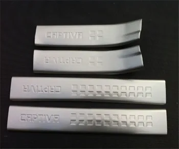 

High quality stainless steel built-in welcome pedal Scuff Plate/Door Sill Door Sill For Chevrolet Captiva 2008-2018 Car styling