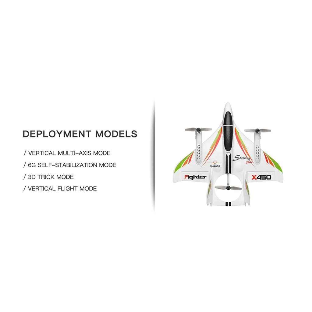 WLToys 450 2,4G wifi FPV Бесщеточный RC вертикальный летательный аппарат для взлета и посадки